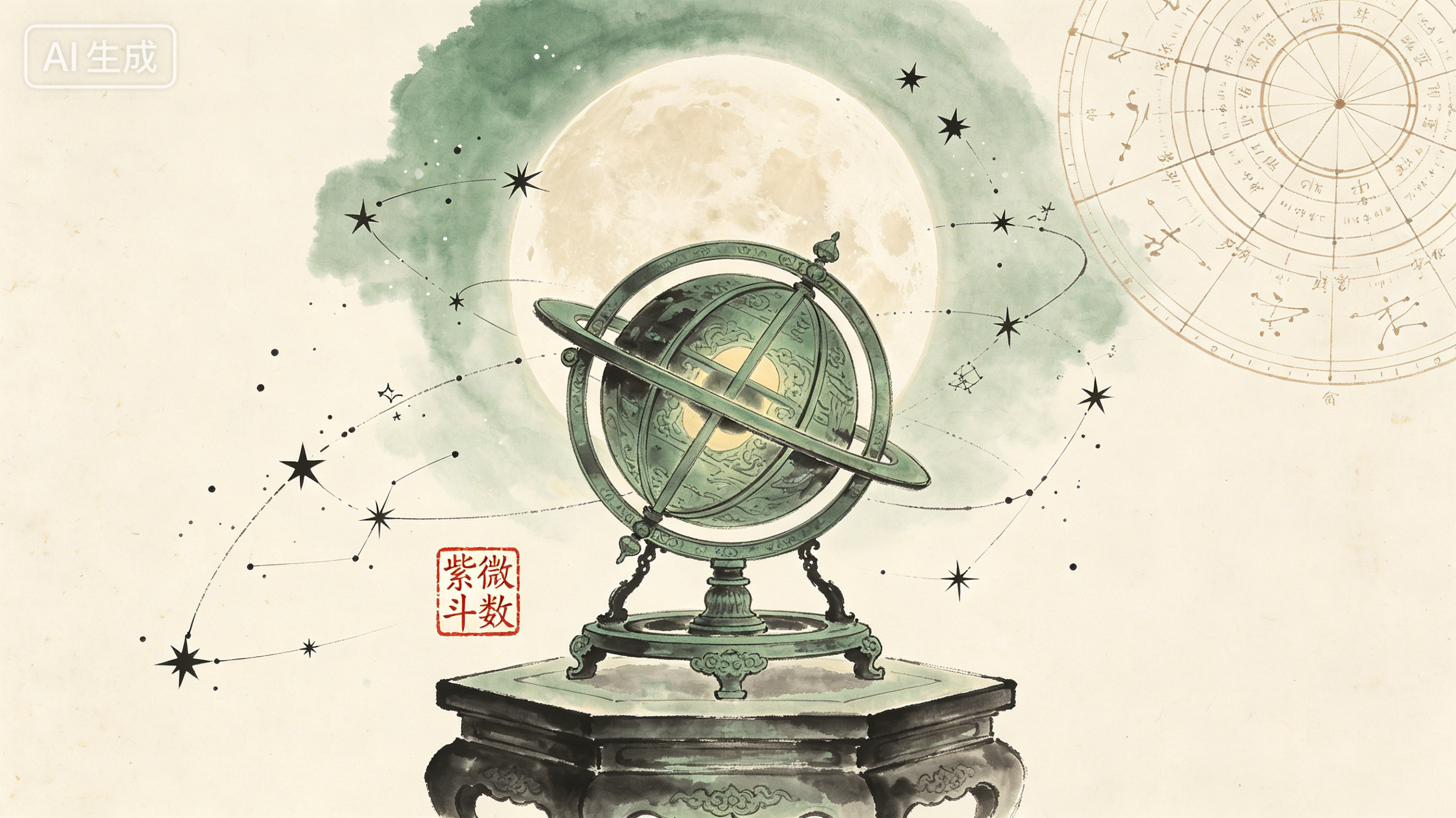 专栏封面配图：讲透“武曲星”坐命之共业