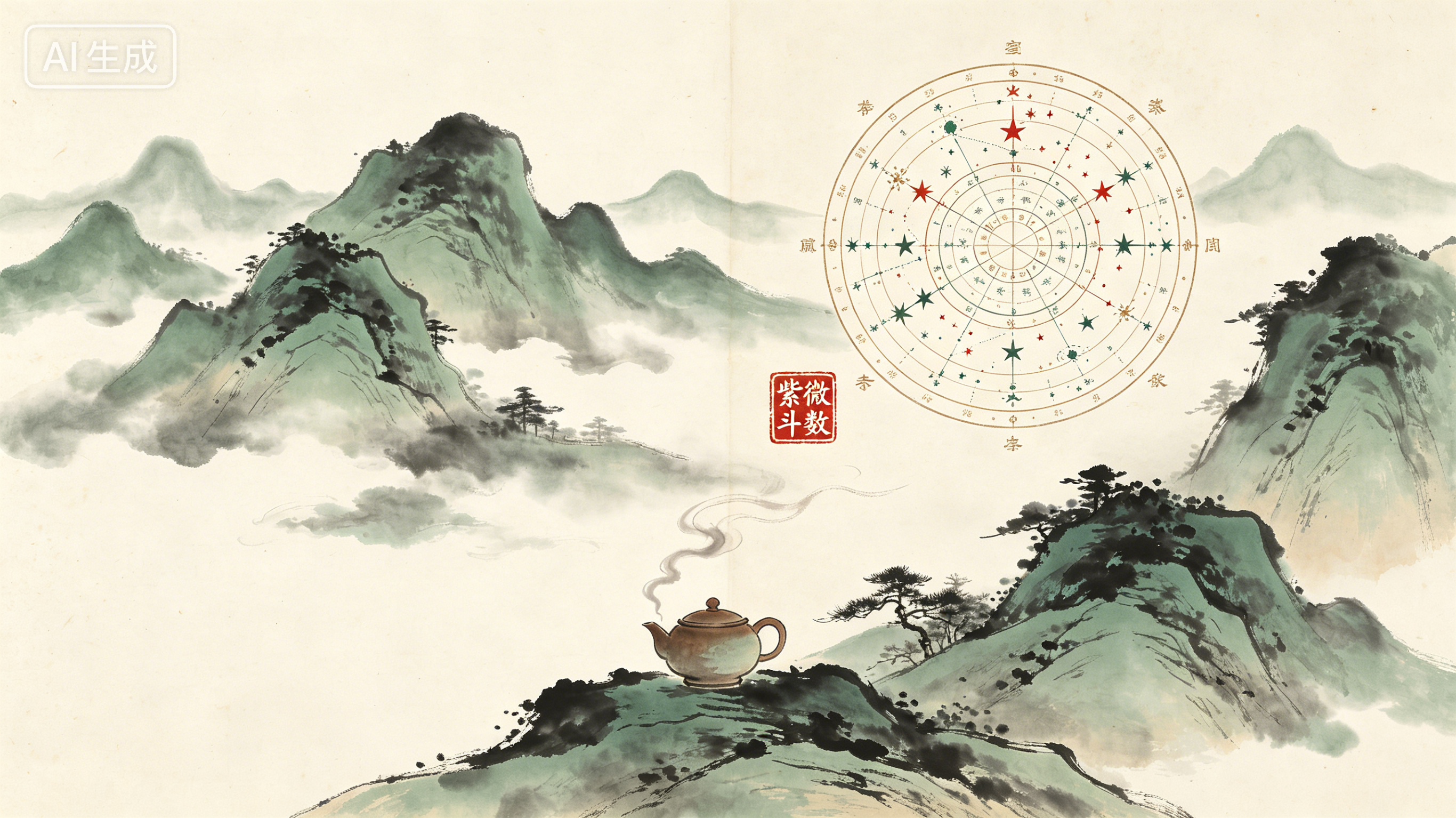 专栏封面配图：讲透“天府星”坐命之共业